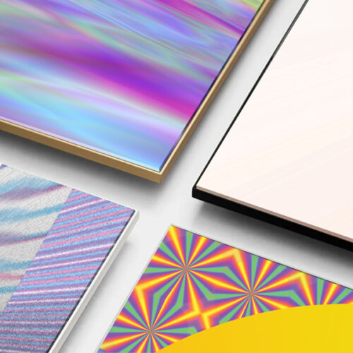 Giclée print under acrylic glass