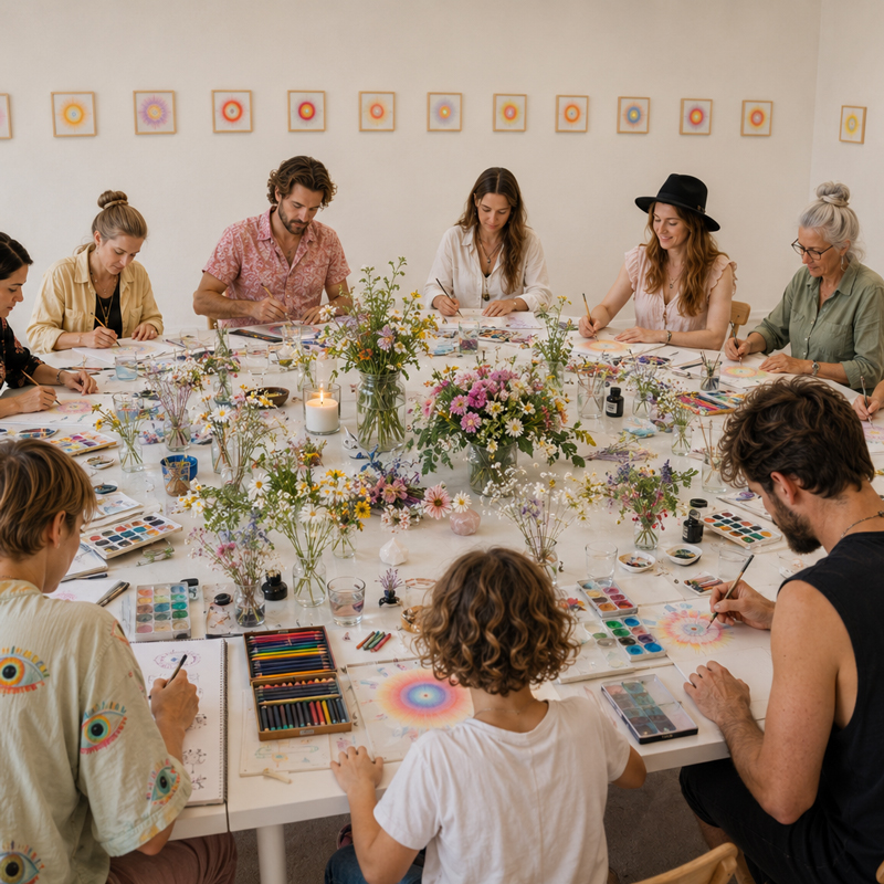 The Flower of the Heart Workshop inspired by Thérèse de Lisieux