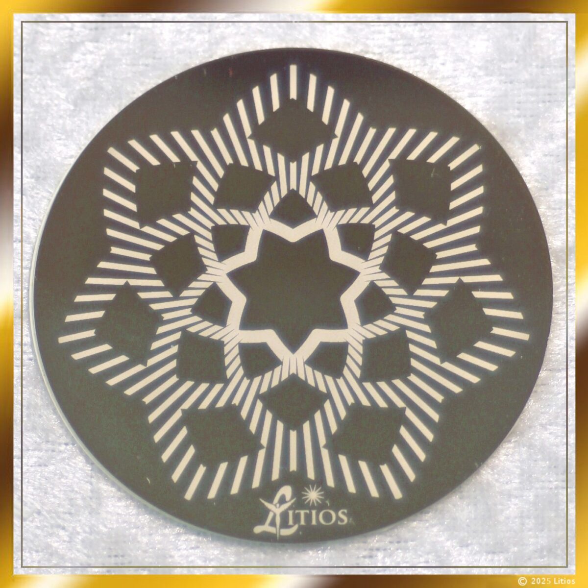 Litios Golden Ashtar Shield - Ashtar Command