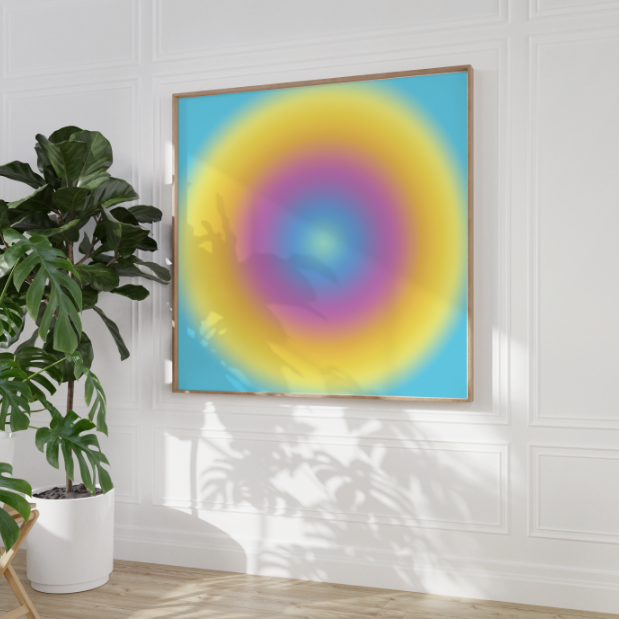 Starseed 01, 108 x 108 cm, giclée print