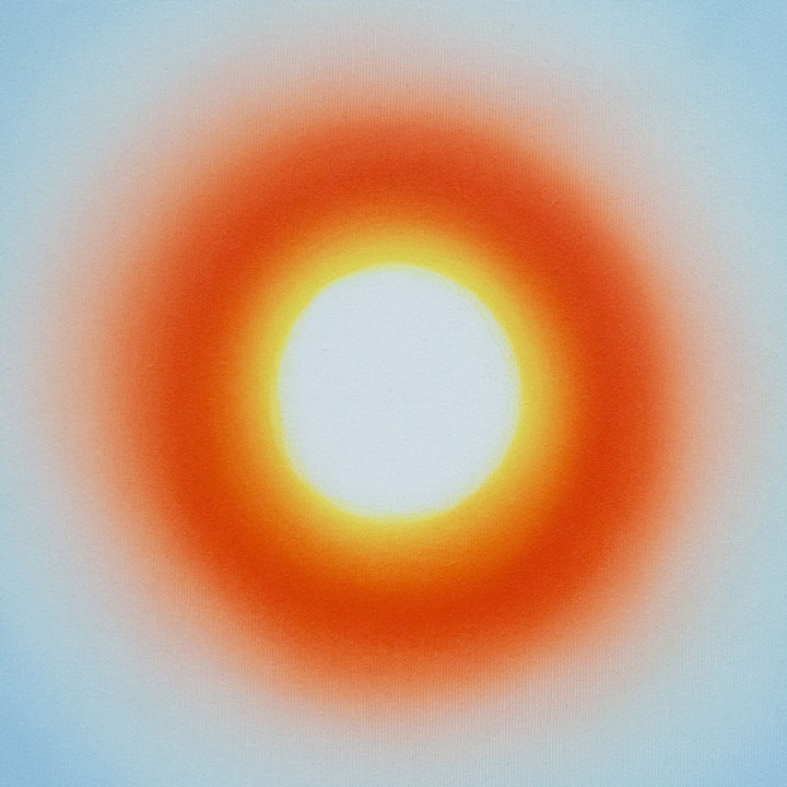 Starseed Archangel Michael - Oil on canvas painting