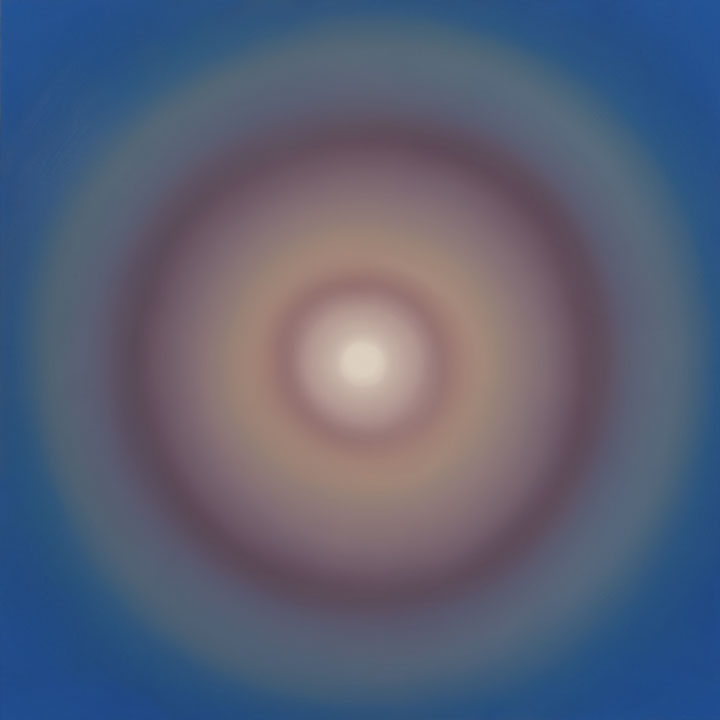 Starseed Archangel Omniel Painting - Oil and amber