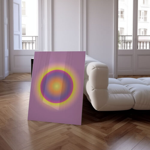 Starseed fine art print under acrylic glass