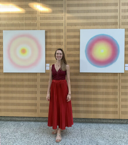 Starseed painting with artist Katja-Anina Brosius